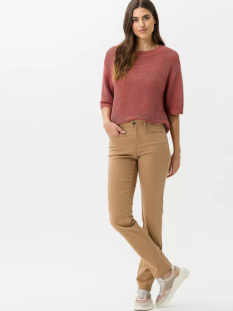 BRAX | Hose Slim Fit MARY | camel