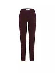 BRAX | Hose Straight Fit MARY  | dunkelrot