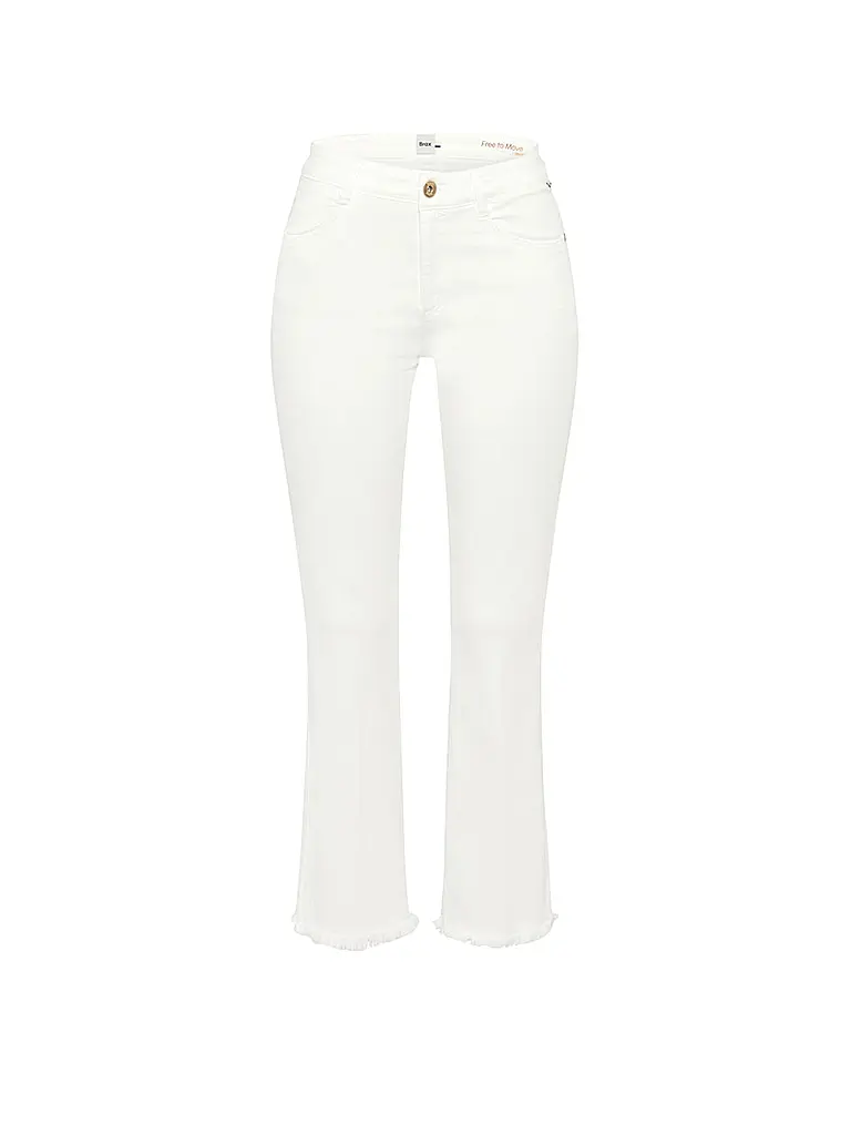 BRAX | Jeans Flared Fit 7/8 SHAKIRA S  | Weiss