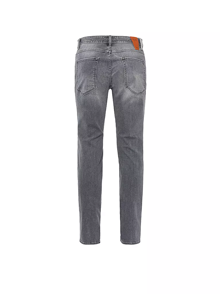 BRAX | Jeans Slim-Fit "Chris" Lang | grau