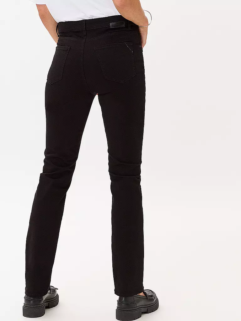 BRAX | Jeans Straight Fit CAROLA  | schwarz