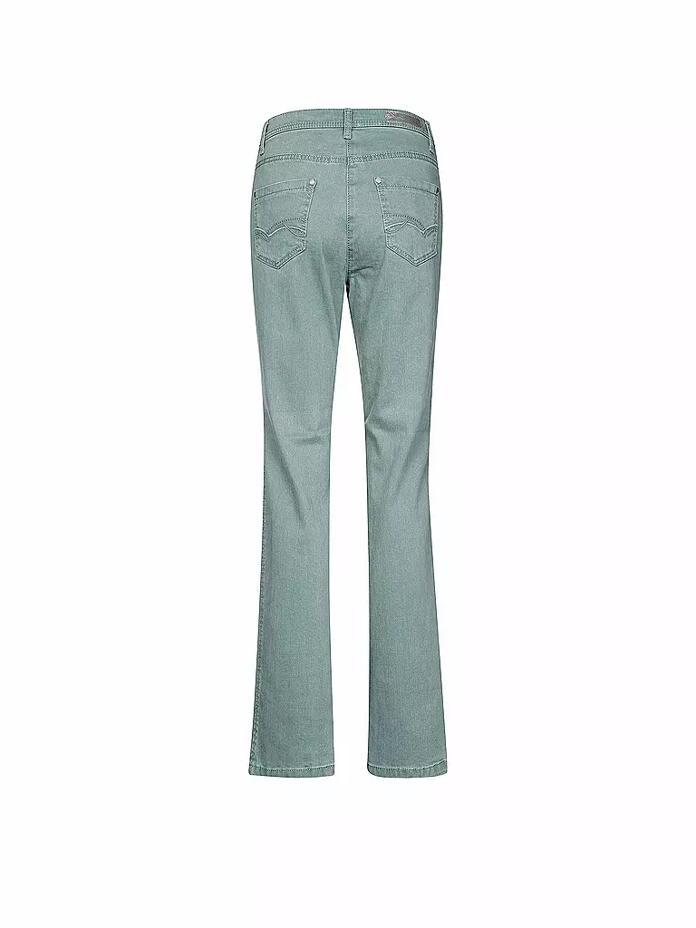BRAX | Jeans Straight-Fit "Carola Glamour" | grün