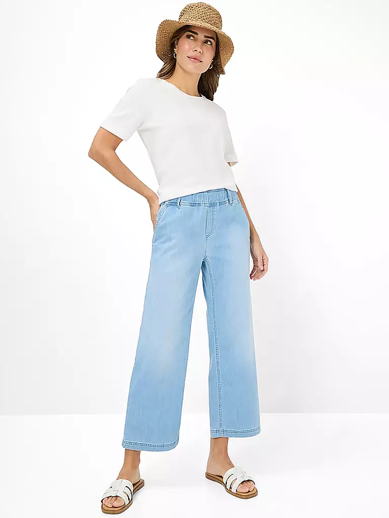 BRAX | Jeans Wide Leg MAINE S 7/8 | hellblau