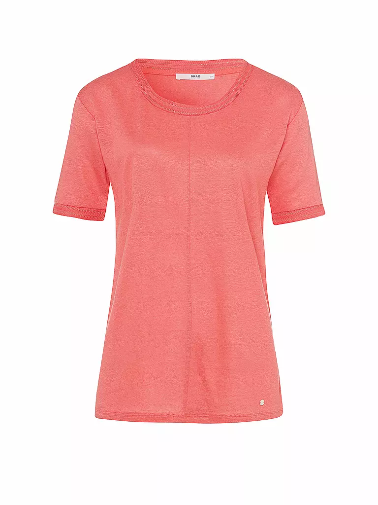 BRAX | Leinen T-Shirt CATHY | rot