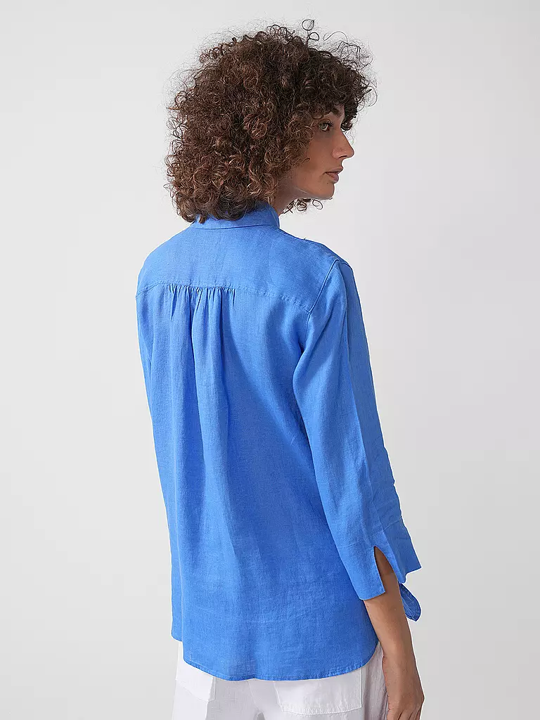 BRAX | Leinenbluse VICKI | blau