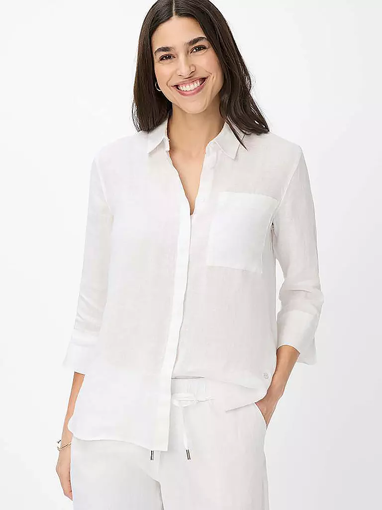 BRAX | Leinenbluse VICKI | hellblau