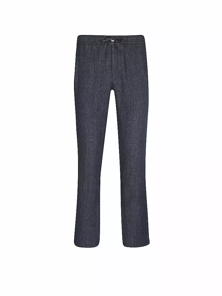 BRAX | Leinenchino Slim Fit FABIO | blau