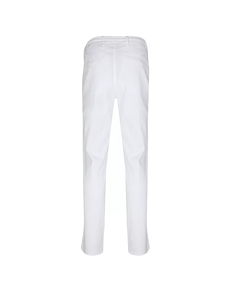 BRAX | Leinenhose Modern Fit FABIO K  | weiss