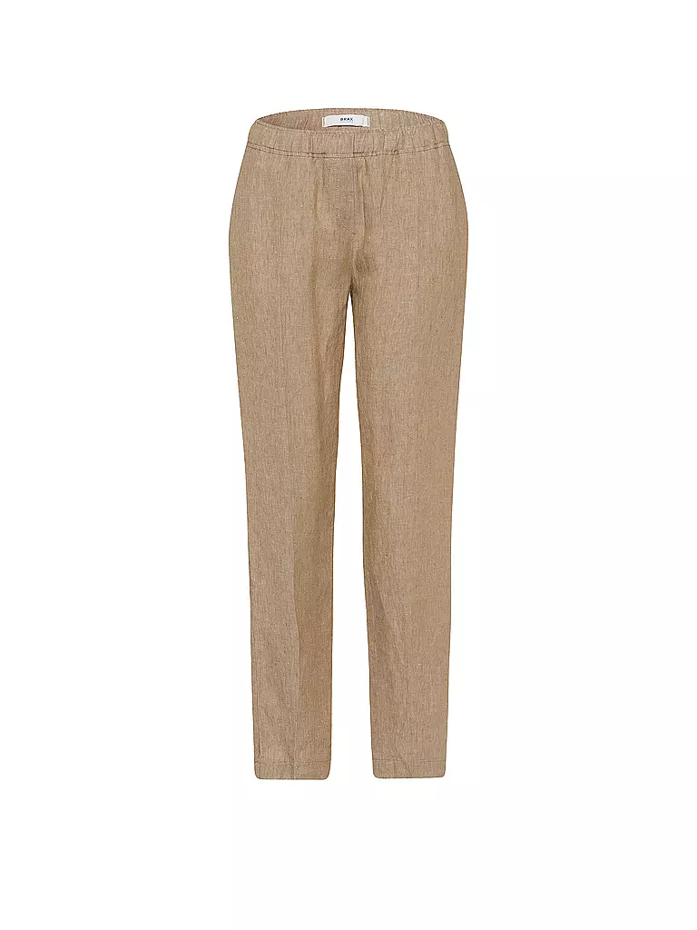 BRAX | Leinenhose Slim Fit MARON | beige