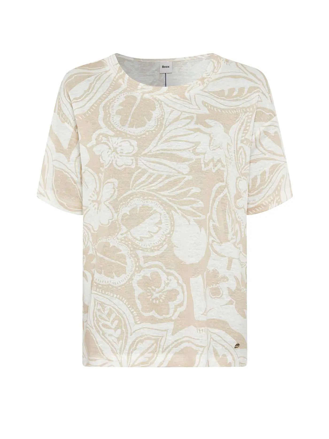 BRAX | Leinenshirt CANDICE | creme