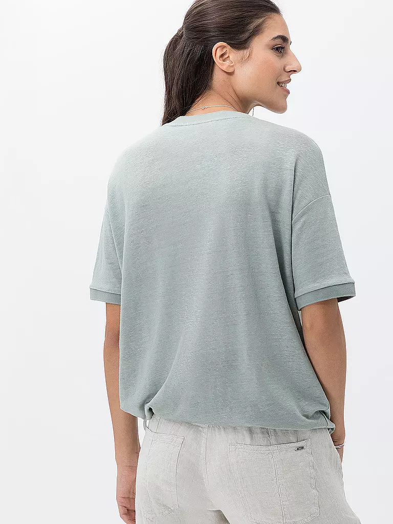 BRAX | Leinenshirt CANDICE | pink