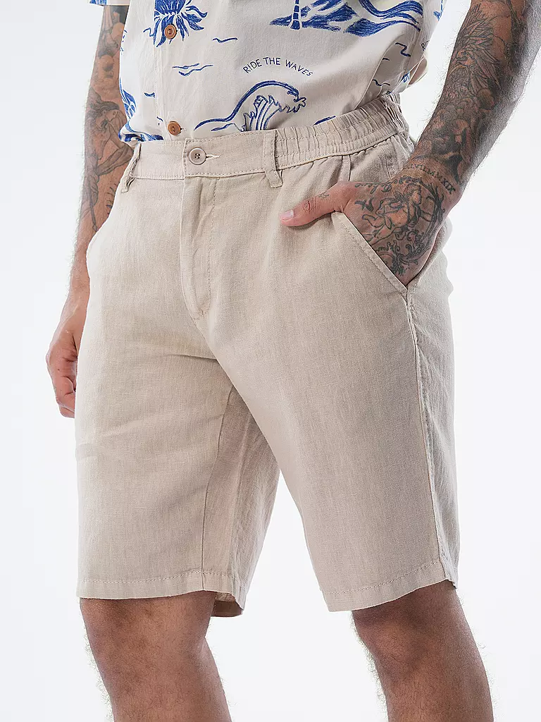 BRAX | Leinenshorts BALU  | beige