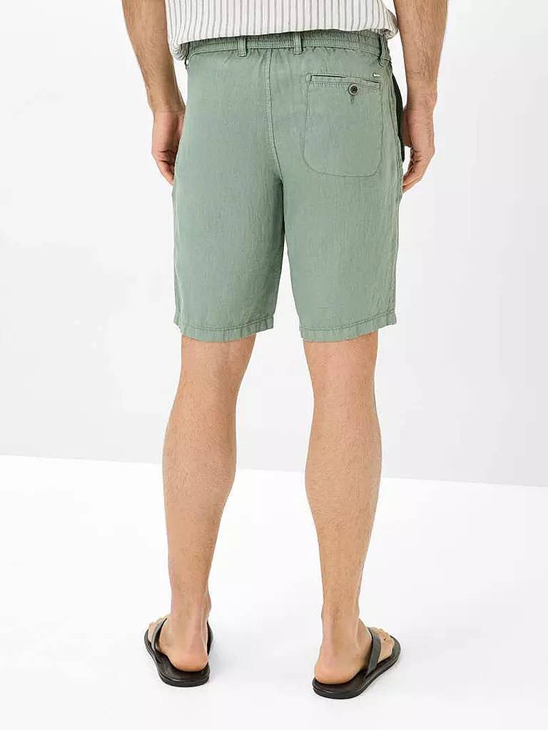 BRAX | Leinenshorts BALU | dunkelblau