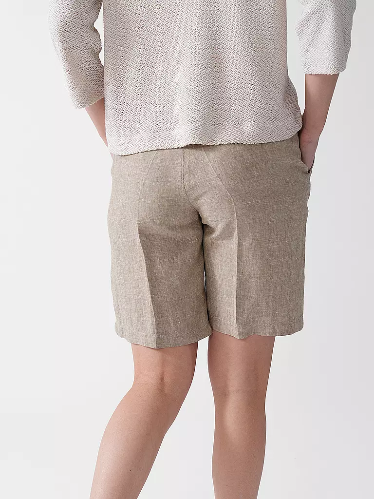 BRAX | Leinenshorts MEL B | dunkelblau