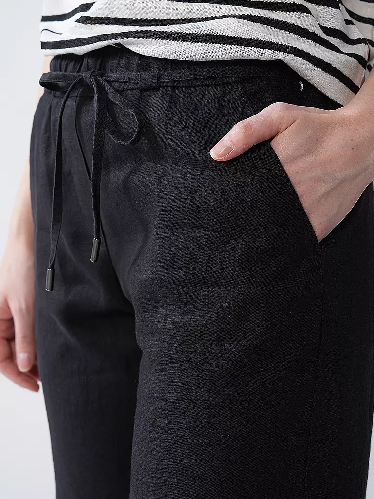 BRAX | Leinenshorts MEL B | dunkelblau