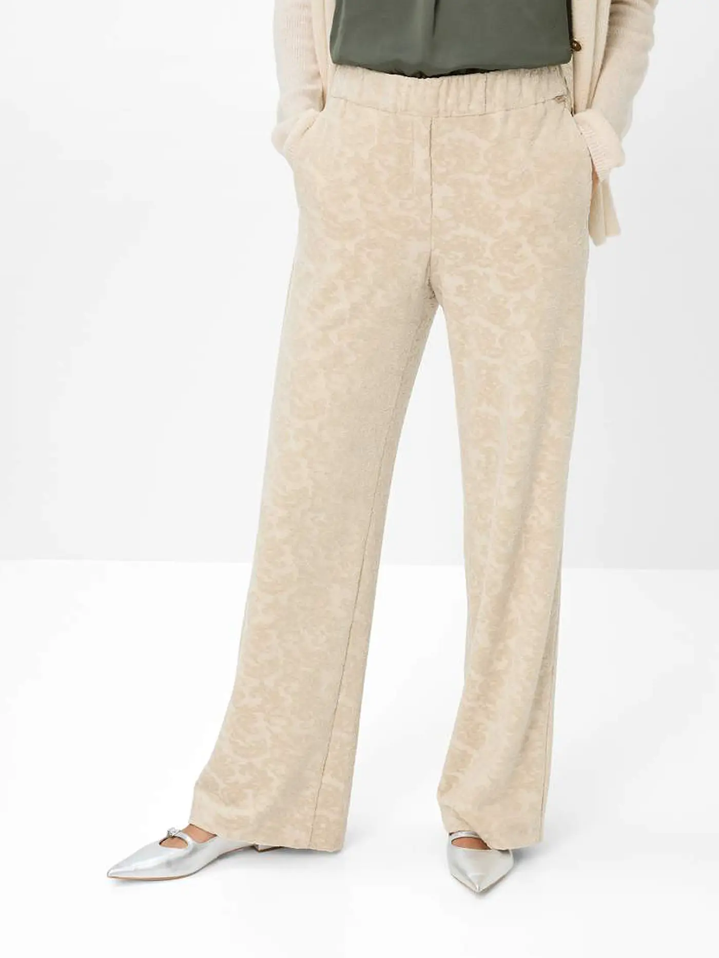 BRAX | Marlenehose MAINE | creme