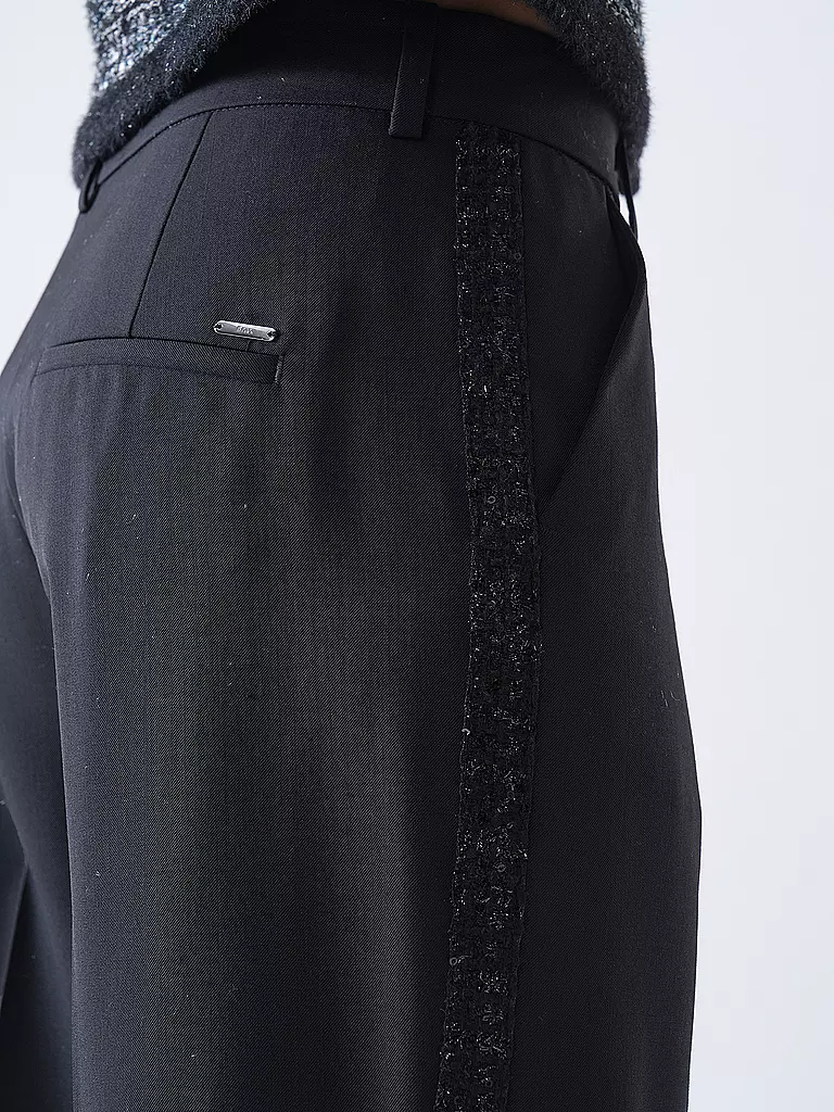 BRAX | Marlenehose MAINE | schwarz