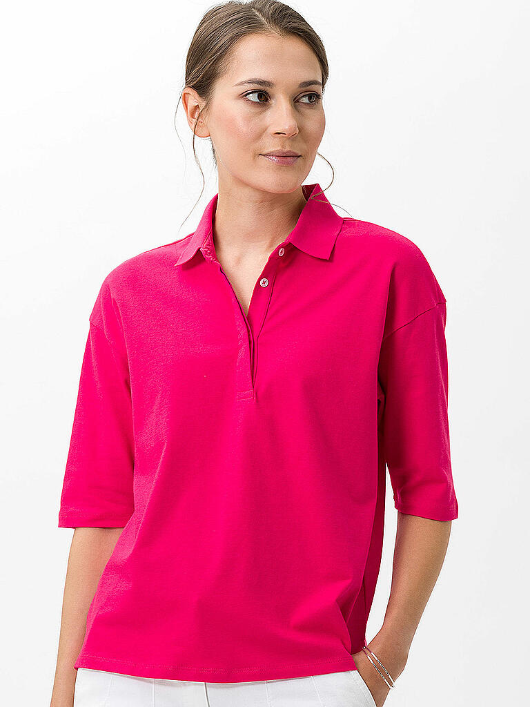 BRAX | Poloshirt CLEA | pink