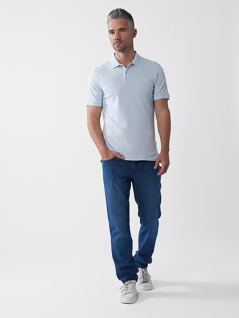 BRAX | Poloshirt PETE | hellblau