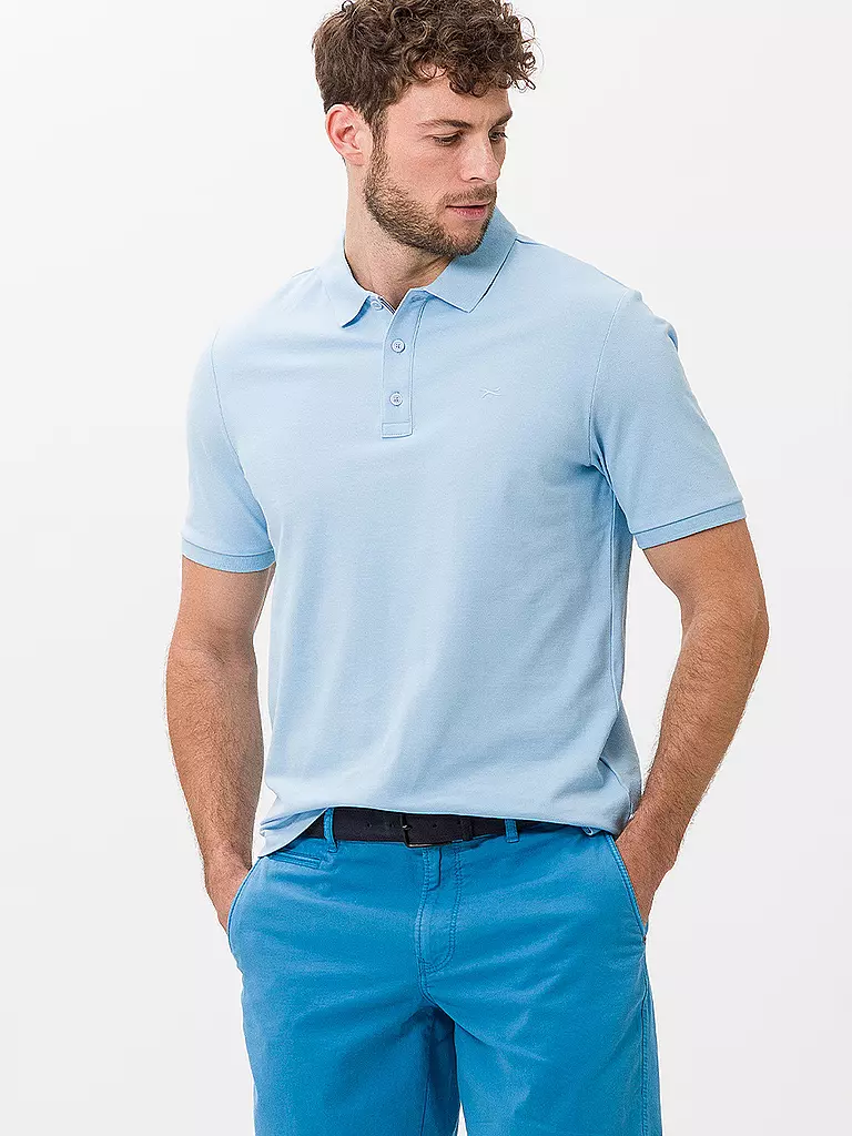 BRAX | Poloshirt PETE | hellblau