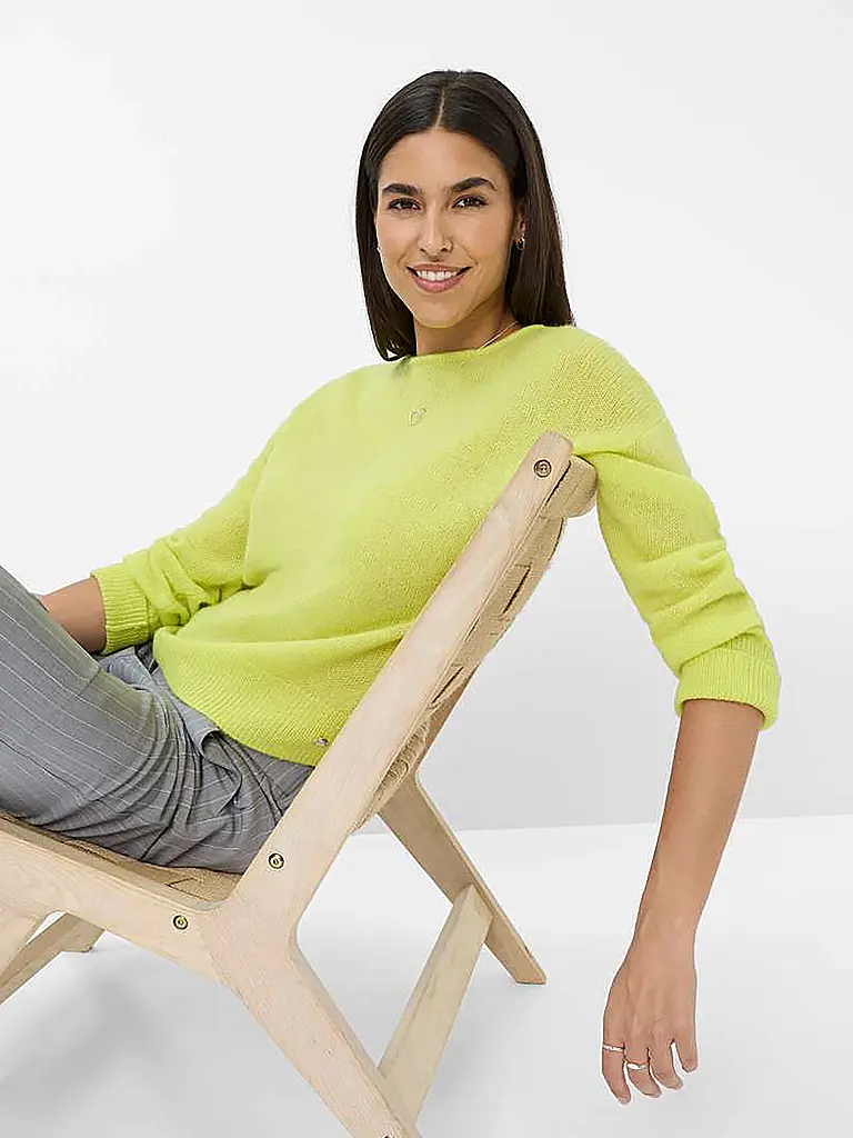 BRAX | Pullover LISA | gelb