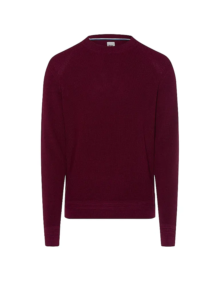 BRAX | Pullover ROY | dunkelrot