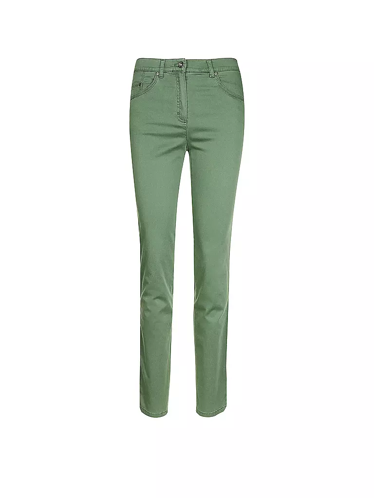BRAX-RAPHAELA | Hose Super-Slim-Fit "Lea" | olive
