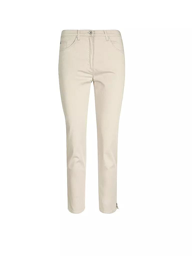BRAX-RAPHAELA | Hose Super-Slim-Fit "Lesley S" | beige