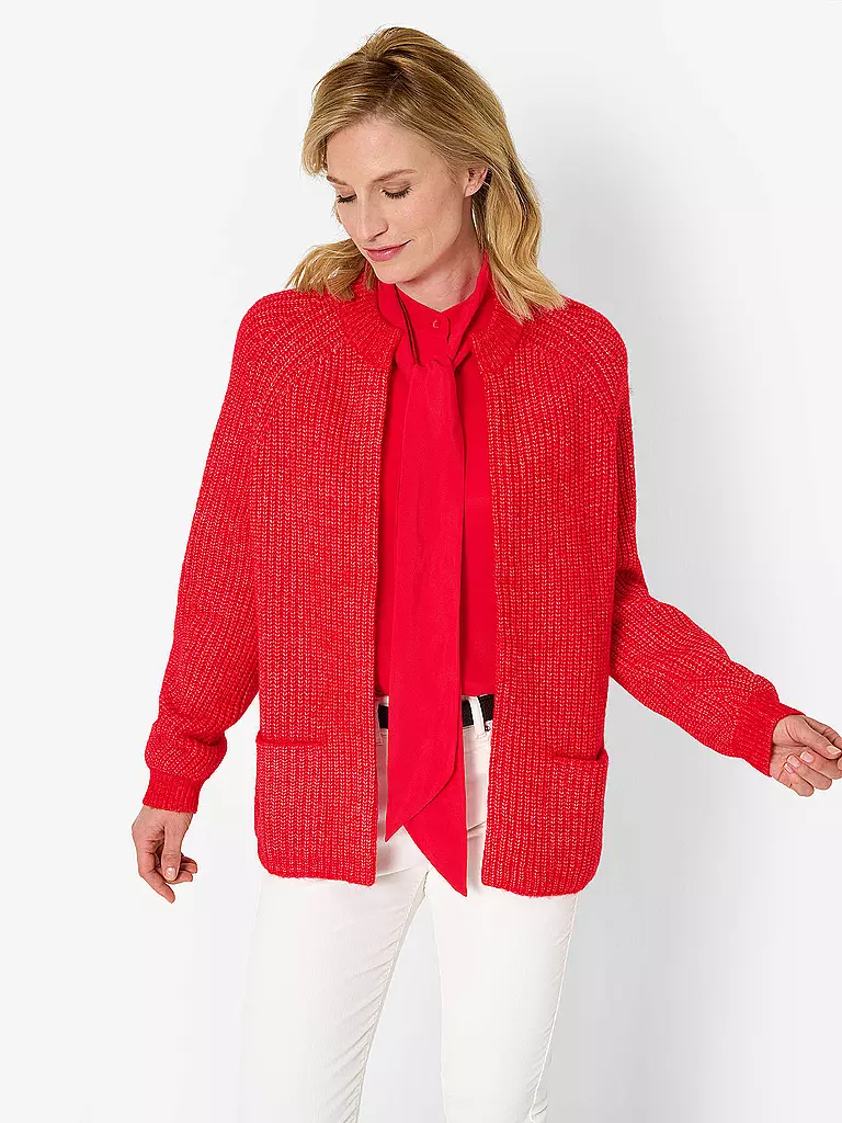 BRAX | Strickjacke ANIQUE | rot