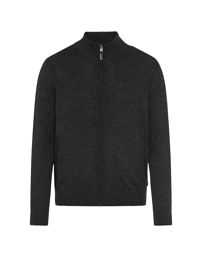 BRAX | Strickjacke JAKE | grau