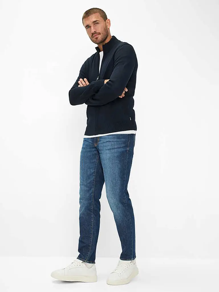 BRAX | Strickjacke JAKE | dunkelblau