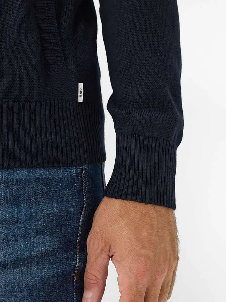 BRAX | Strickjacke JAKE | dunkelblau