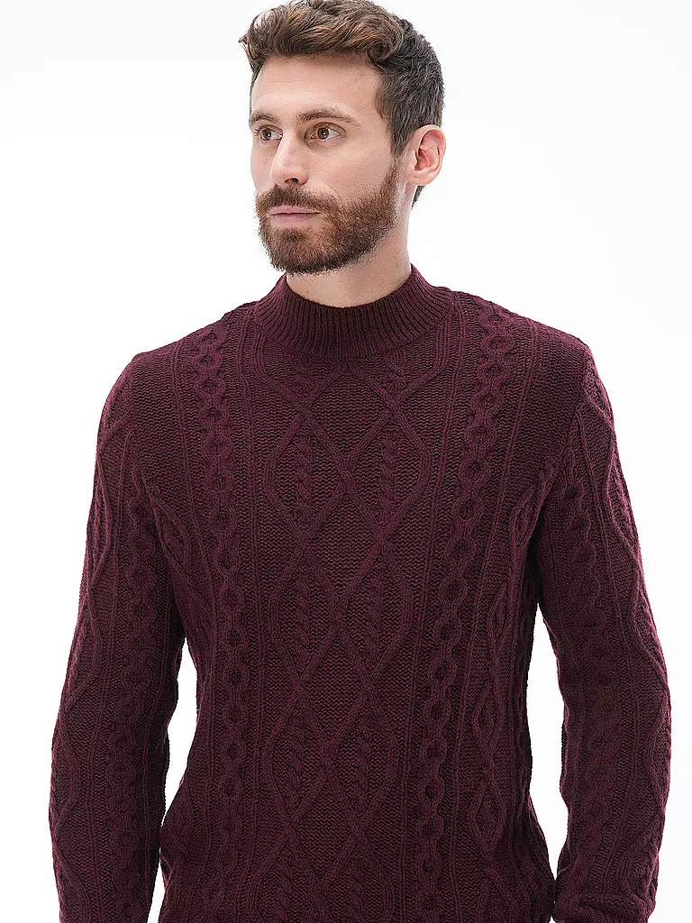 BRAX | Strickpullover | dunkelrot