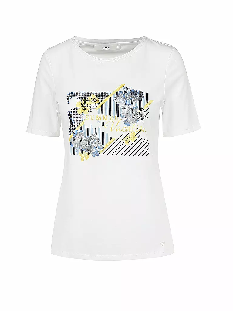 BRAX | T-Shirt COLLETTE | weiß