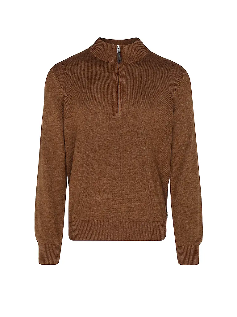 BRAX | Troyer Pullover STEFFEN | camel