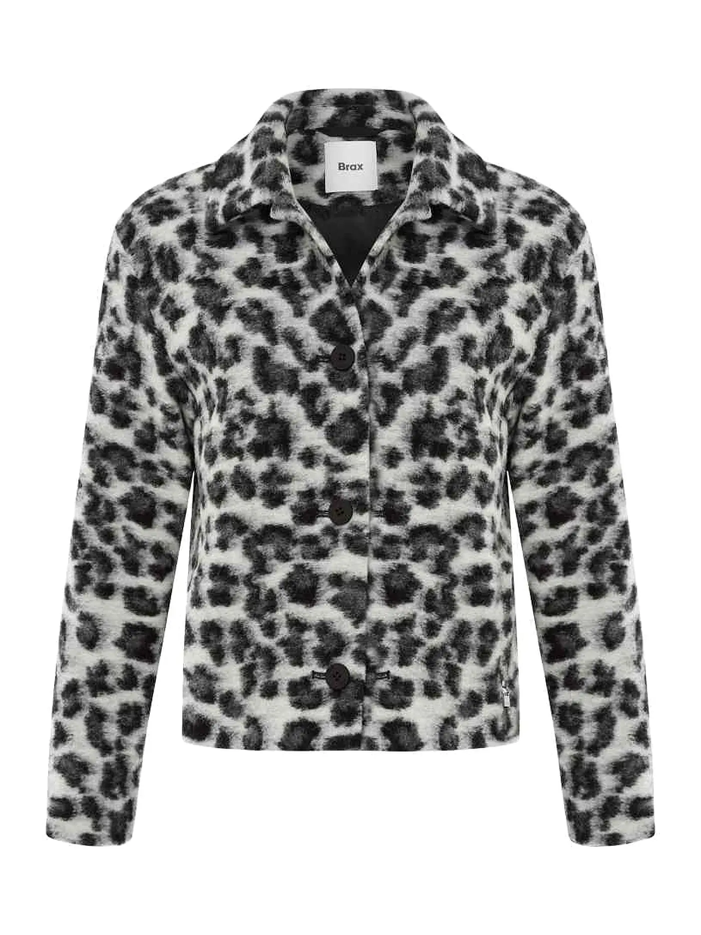 BRAX | Wolljacke LINZ | schwarz
