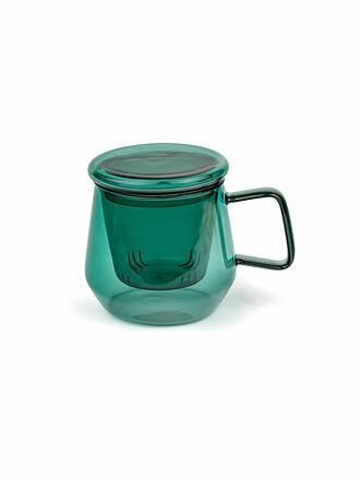 BREDEMEIJER | Teekanne TEA FOR ONE LIVORNO 0,35l Glas Jadegreen 