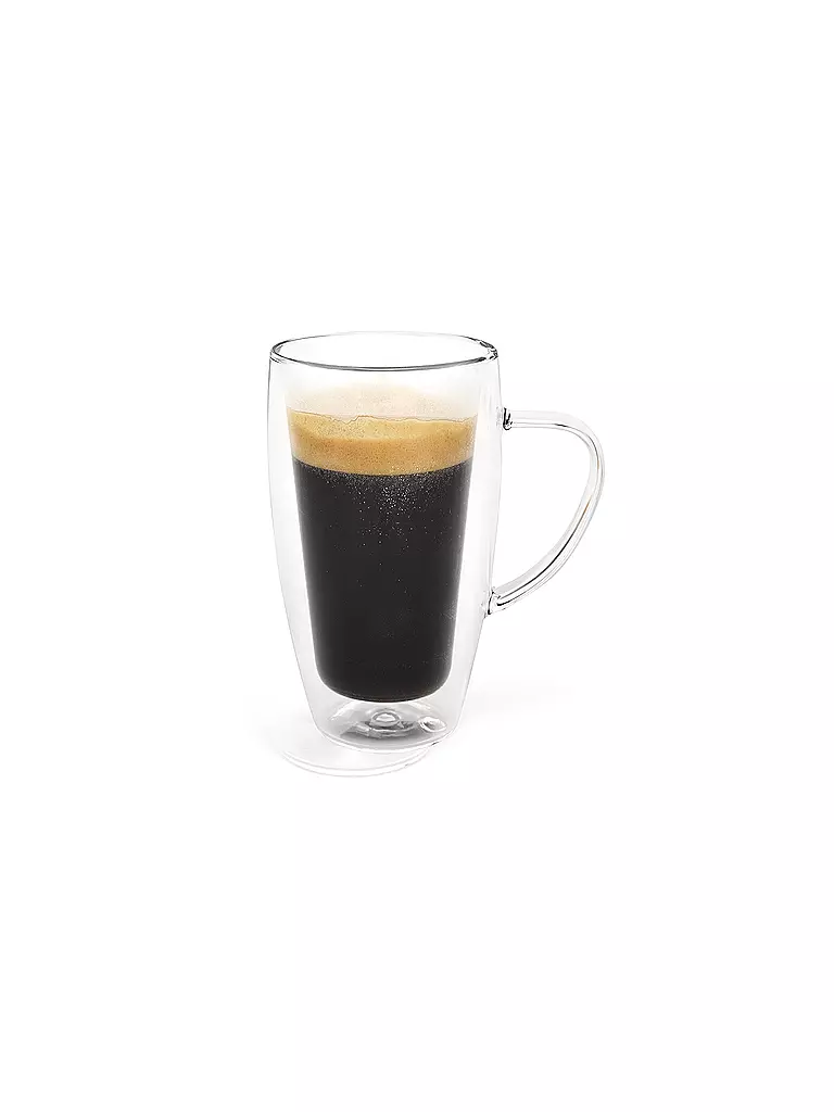 BREDEMEIJER | Glas doppelwandig Kaffee/Tee 2er 295ml | transparent
