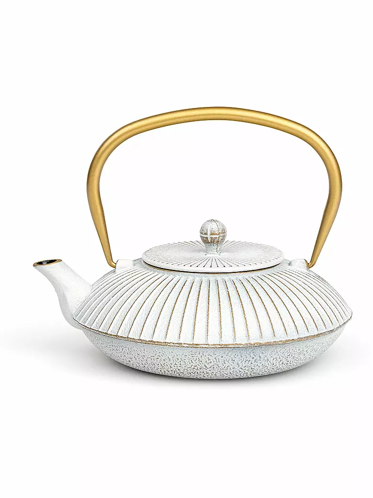 BREDEMEIJER | Guss-Teekanne LINHAI 1,1l Offwhite  | creme
