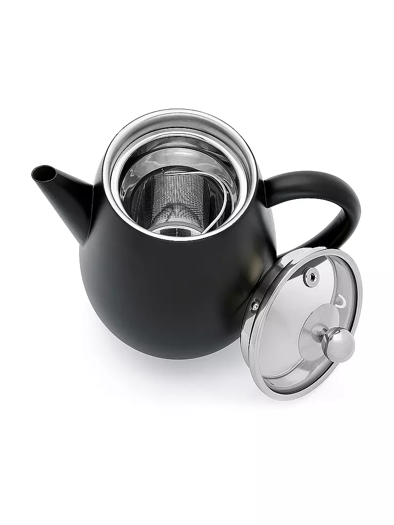 BREDEMEIJER | Teekanne Duet® EVA 0,5l schwarz/matt | schwarz
