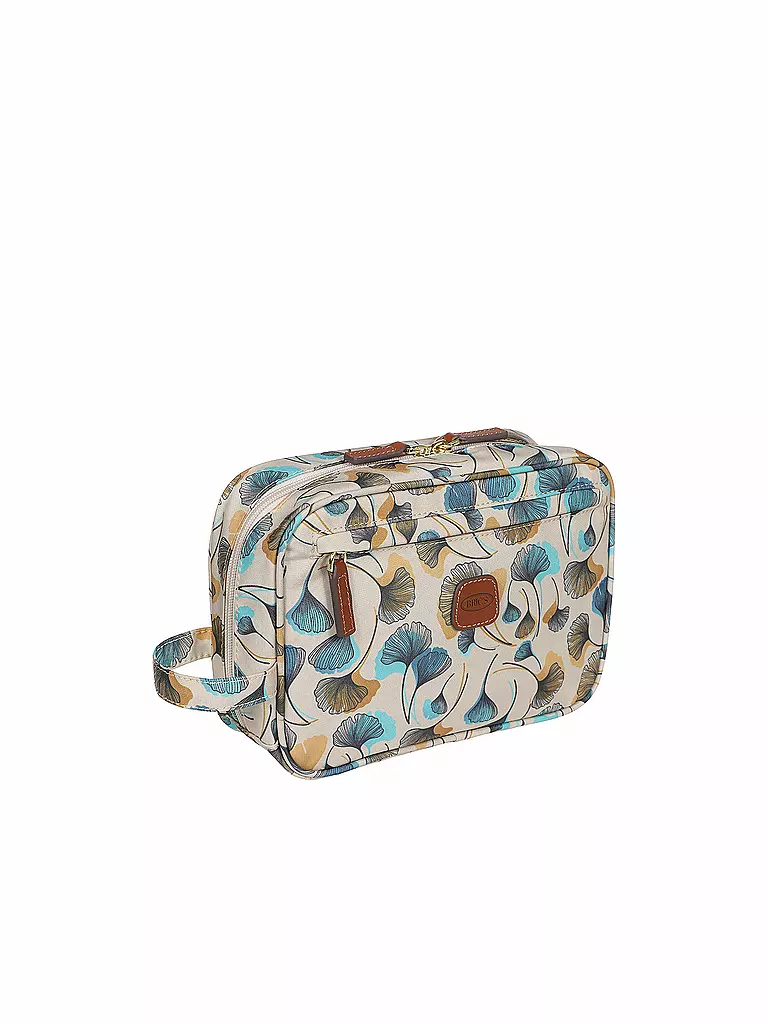 BRICS | Kosmetiktasche X-Bag Flower Fiori | blau