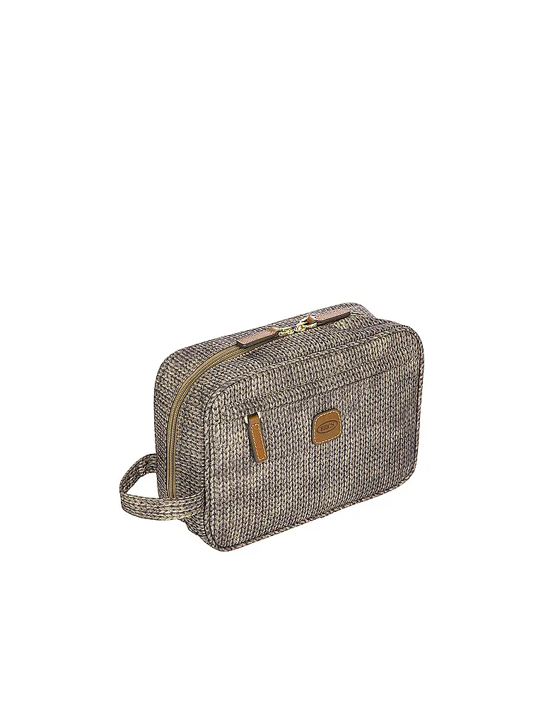 BRICS | Kosmetiktasche X-Bag Wool Nut | hellbraun