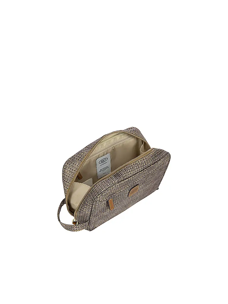 BRICS | Kosmetiktasche X-Bag Wool Nut | hellbraun