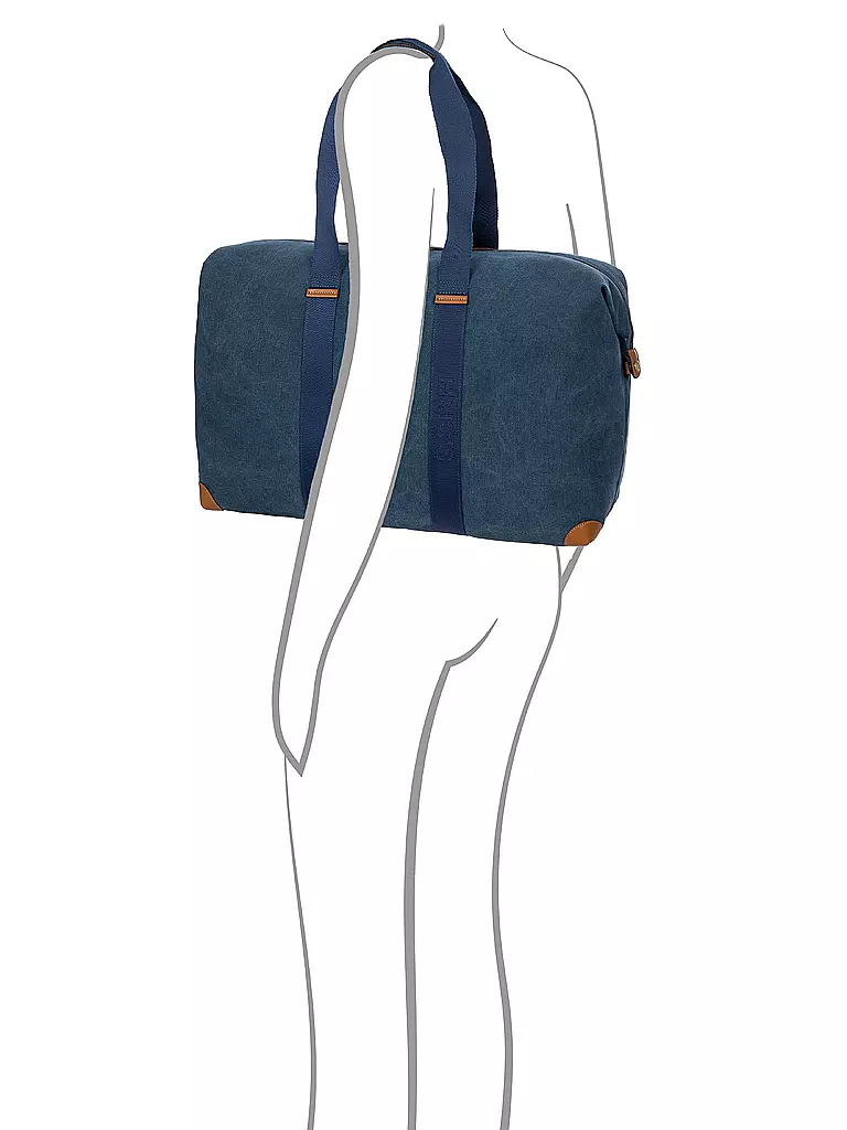 BRICS | Reisetasche Sorrento 55cm | blau