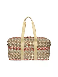 BRICS | Reisetasche X-Travel 55cm Flower Fiori | braun