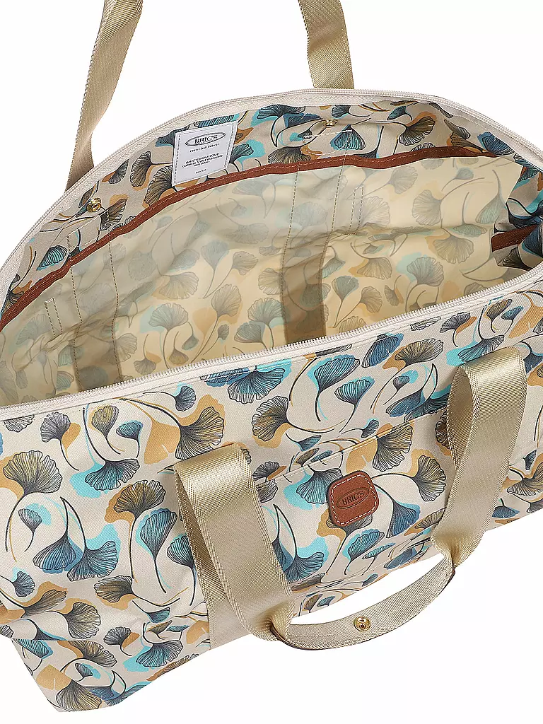 BRICS | Reisetasche X-Bag 43cm Flowers Fiori | blau
