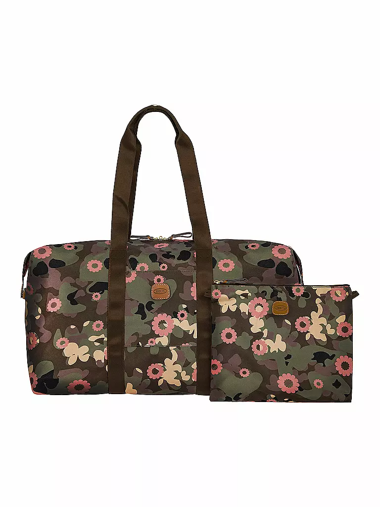 BRICS | Reisetasche X-Travel 55cm Camouflage | olive