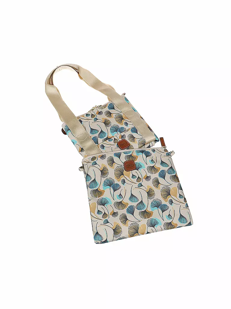 BRICS | Reisetasche X-Travel 55cm Flower Fiori | creme