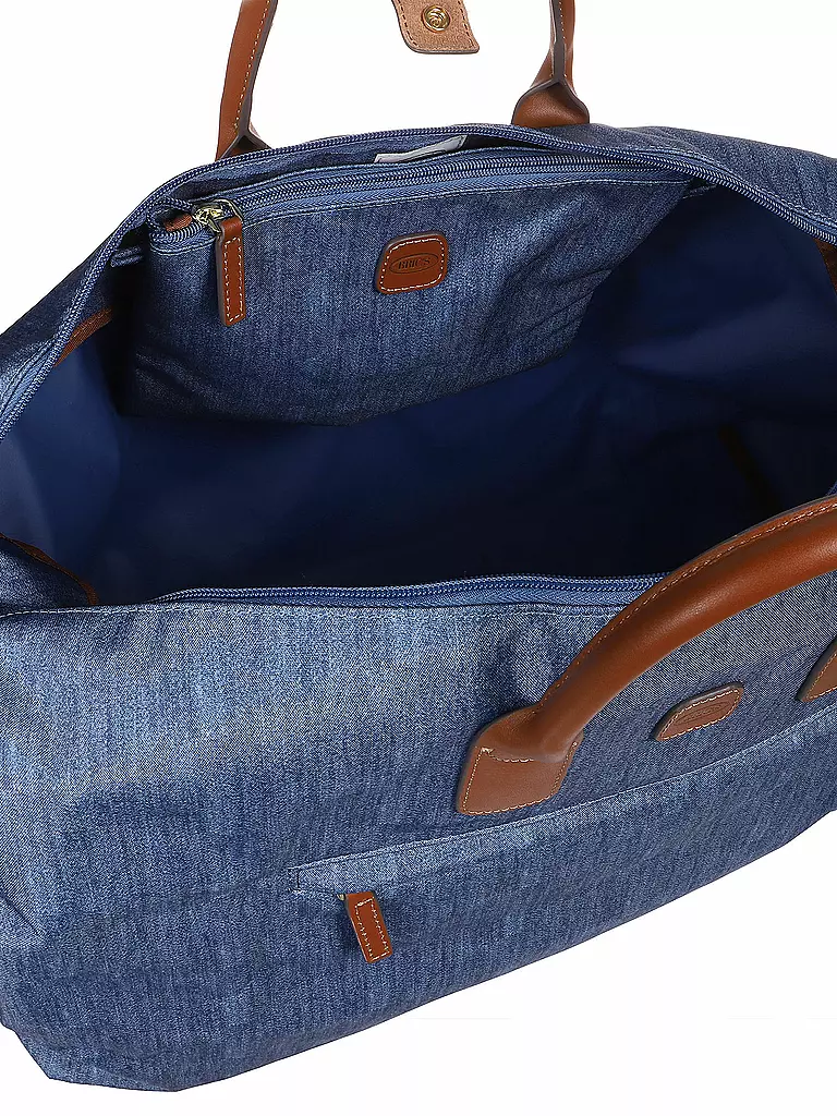 BRICS | Reisetasche X-Travel 55cm Jeans | creme