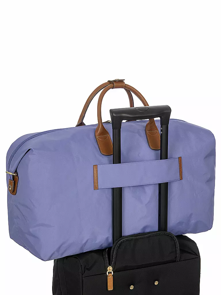 BRICS | Reisetasche X-Travel 55cm Lilla | creme
